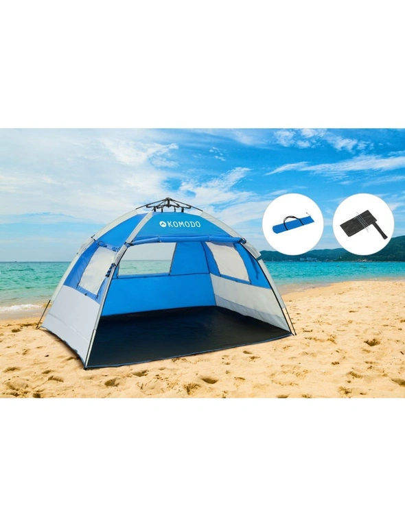 Komodo Pop Up Beach Shelter UV50, hi-res image number null