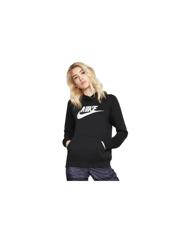 Nike Womens Essential Fleece Hoodie - Black