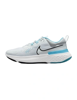 Nike Men's React Miler 2 Running Shoes (Pure Platinum/Black/Chrlone, Size 10 US)