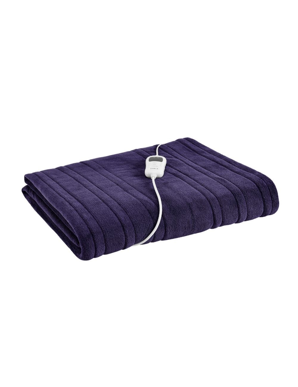 Ovela Plush Electric Heated Throw Blanket Orchid 160cm x 130cm