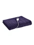 Ovela Plush Electric Heated Throw Blanket (Orchid, 160cm x 130cm), hi-res