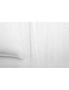 Ovela Cotton Flannelette Bed Sheet Set (White, Queen), hi-res