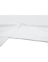 Ovela Cotton Flannelette Bed Sheet Set (White, Queen), hi-res