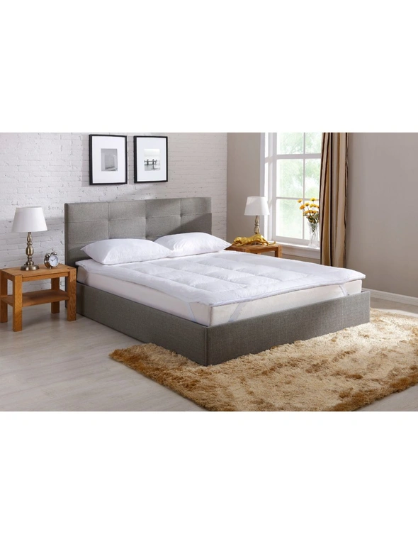Ovela Goose Down and Feather Mattress Topper (Queen), hi-res image number null