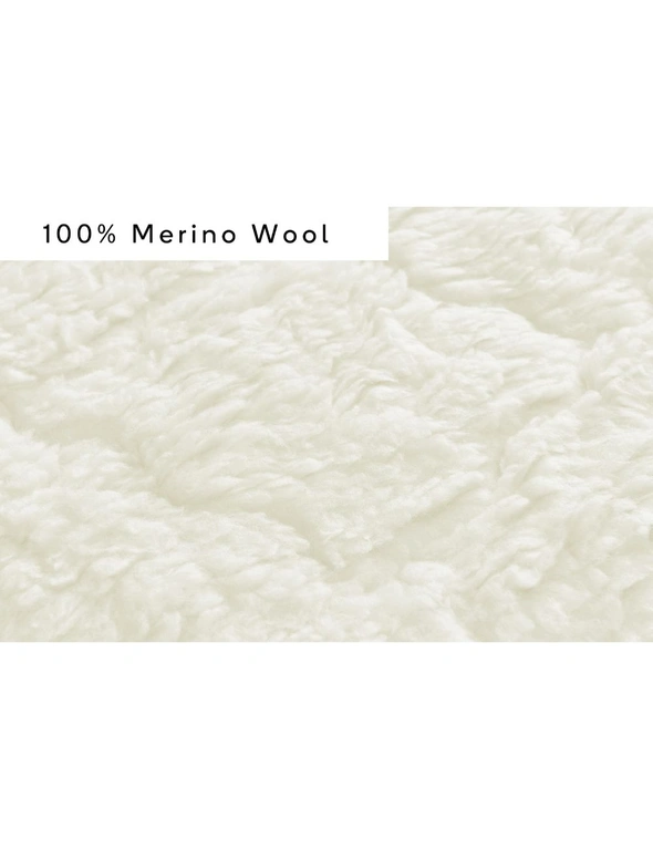 Ovela Merino Wool Reversible Underlay (King), hi-res image number null