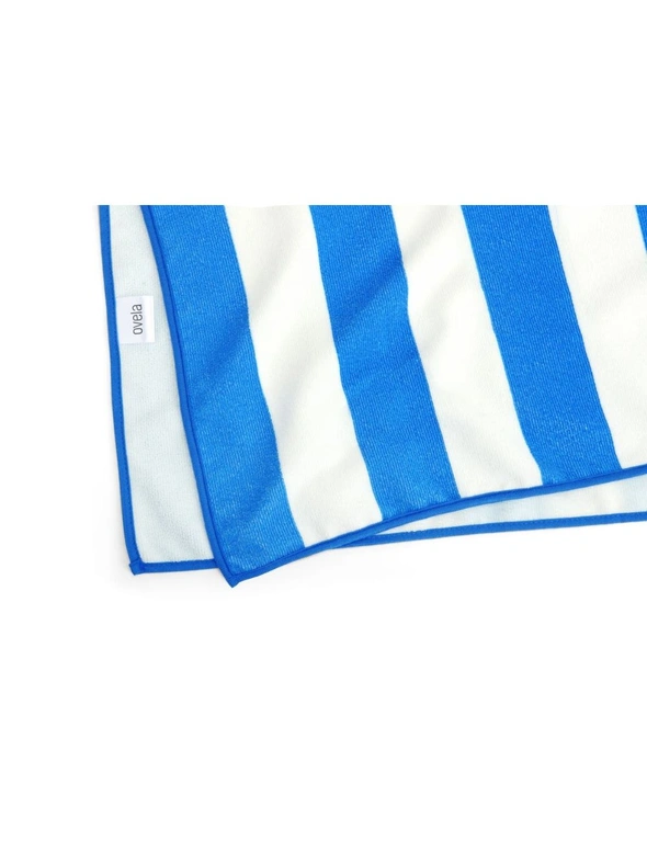 Ovela Sand Free Beach Towel (Blue, 200 x 80cm), hi-res image number null
