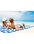 Ovela Sand Free Beach Towel (Blue, 200 x 80cm), hi-res