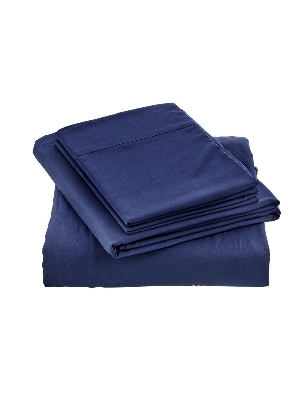 Ovela Premium Bamboo Blend Sheet Set (Navy, Double) | EziBuy Australia