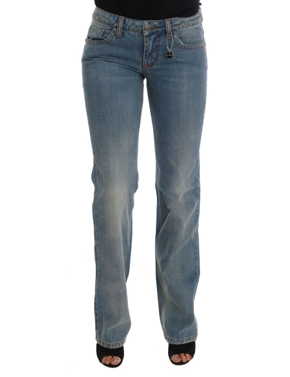Costume National Blue Wash Cotton Classic Jeans, hi-res image number null