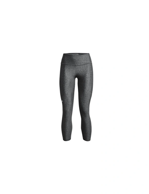 Under Armour Women's HeatGear Pants, Charcoal Light Heather/White, M 