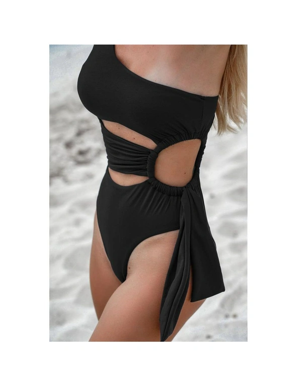 Azura Exchange One Shoulder Cutout Sexy One Piece Swimsuit, hi-res image number null
