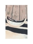Azura Exchange Tie Dye Stripe Print Bleached T-Shirt, hi-res