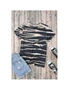 Azura Exchange Tie Dye Stripe Print Bleached T-Shirt, hi-res