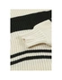 Azura Exchange Striped Cold Shoulder Knit Sweater, hi-res