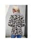 Azura Exchange Leopard Print Casual Knitted Sweater, hi-res