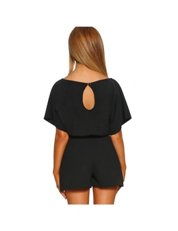 Azura Exchange Over The Top Belted Playsuit