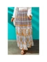 Azura Exchange Boho Tribal Print Mid Waist Maxi Skirt, hi-res