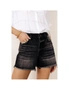 Azura Exchange Vintage Washed High Waist Frayed Cutoff Denim Shorts, hi-res