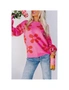 Azura Exchange Big Flower Knit Ribbed Trim Sweater, hi-res