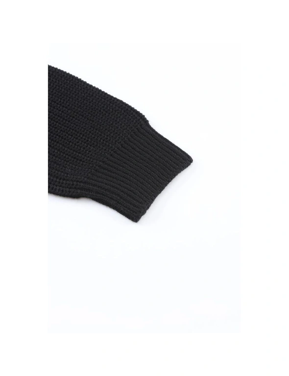 Azura Exchange Ribbed Knit V Neck Sweater, hi-res image number null