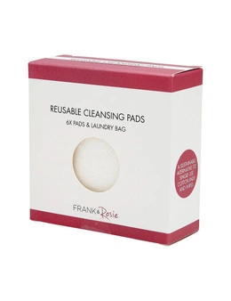 Frank & Rosie Makeup Remover Pads - Set of 6 with Laundry Bag