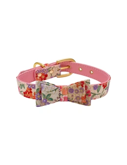 Pooches n' Paws Dog Collar - Floral Bow
