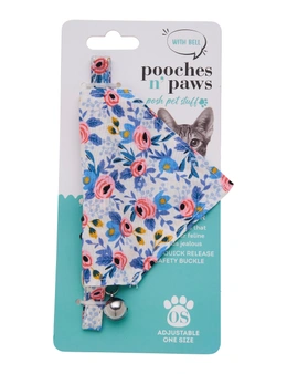 Pooches n' Paws  Cat Collar - Bandana Floral