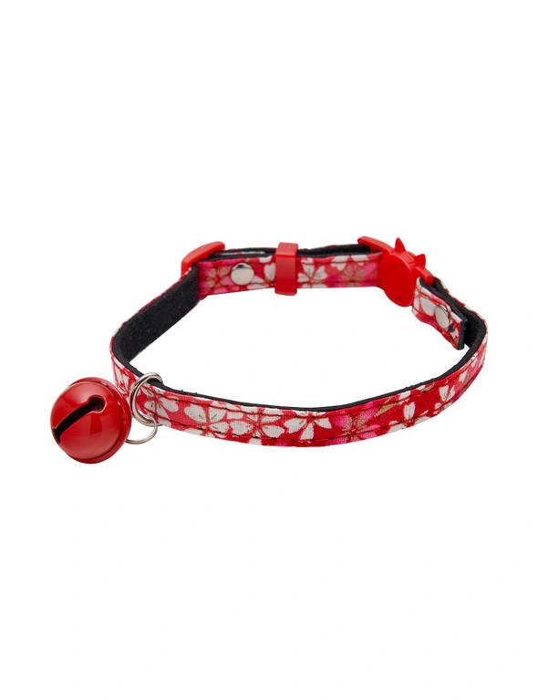 Pooches n' Paws Cat Collar - Floral, hi-res image number null