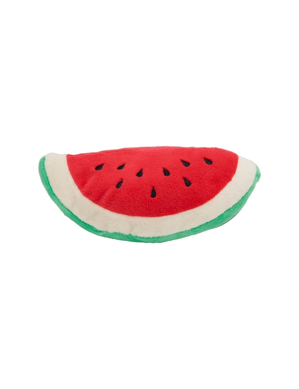 Pooches n' Paws Dog Squeak Toy Watermelon, hi-res image number null