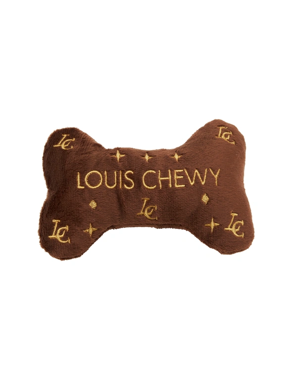 Pooches n' Paws Dog Squeak Toy - Louis Chewy, hi-res image number null