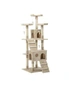 Bargene Cat Tree Scratching Post Scratcher Pole Gym Toy House Furniture Multilevel, hi-res