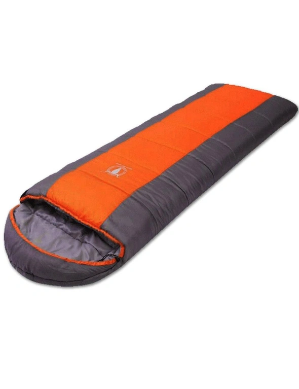 Bargene Outdoor Camping Envelope Sleeping Bag Thermal Tent Hiking Winter -15 Degree C, hi-res image number null