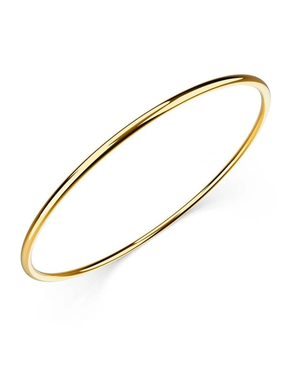 Bullion Gold Solid Golf Bangle 2mm Gold Layered - 65, hi-res image number null
