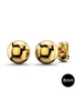 Bullion Gold Ball Stud Earrings 8mm, hi-res