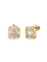 Bullion Gold Meissa Cube Gold Stud Earrings, hi-res