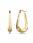 Bullion Gold Photon Alyssa Hoop Gold Layered Earrings, hi-res