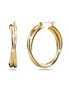 Bullion Gold Subtle Hoop Gold Layered Earrings, hi-res