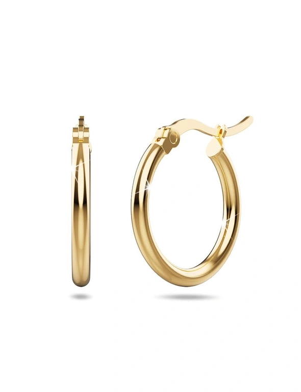 Bullion Gold Luscious Hoop Gold Layered Earrings | Rivers Australia