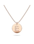 Bullion Gold Initials Fabulous Alphabet Letter Necklace Rose Gold Layered Steel Jewellery - E, hi-res
