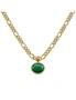 Bullion Gold Green Aventurine Luminary Necklace in Gold, hi-res