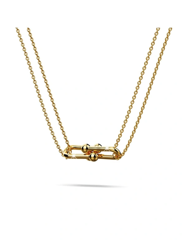 Bullion Gold Gleaming Fusion Necklace in Gold, hi-res image number null