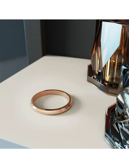 Bullion Gold Camille Minimal Stacker Ring in Rose Gold