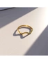Bullion Gold Charisma Wavy Ring In Gold, hi-res