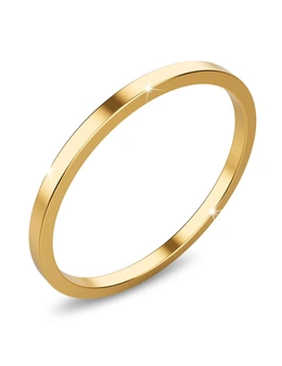 Bullion Gold Gold Simplicity Slim Ring