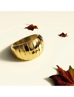 Bullion Gold Royal Midas Gleam Ring in Gold Layered