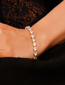 Krystal Couture Tiffany's Tennis Bracelet