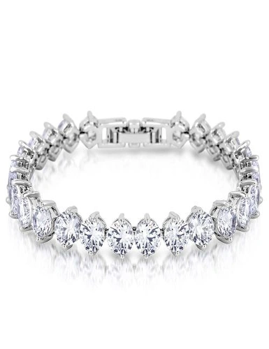 Krystal Couture Tiffany's Tennis Bracelet, hi-res image number null