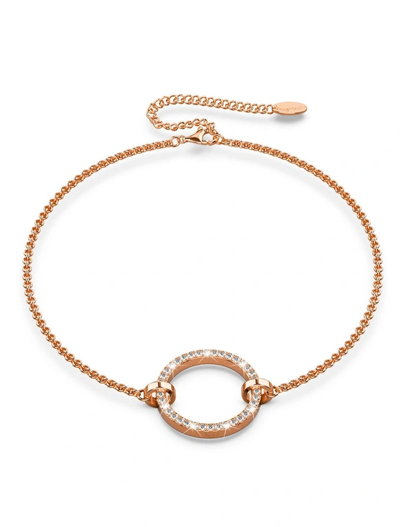 Krystal Couture Orbit of Beauty Bracelet Embellished with Swarovski® Crystal in Rose Gold, hi-res image number null