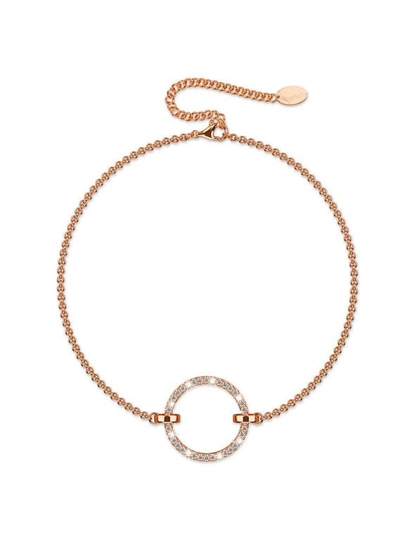 Krystal Couture Orbit of Beauty Bracelet Embellished with Swarovski® Crystal in Rose Gold, hi-res image number null