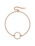 Krystal Couture Orbit of Beauty Bracelet Embellished with Swarovski® Crystal in Rose Gold, hi-res